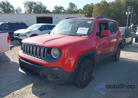 2016 Jeep Renegade Latitude z USA, uszkodzony, nr VIN ZACCJBBT3GPC87853